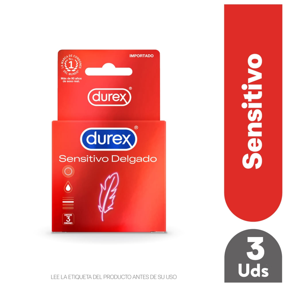 Preservativo Sensitivo Delgado Durex