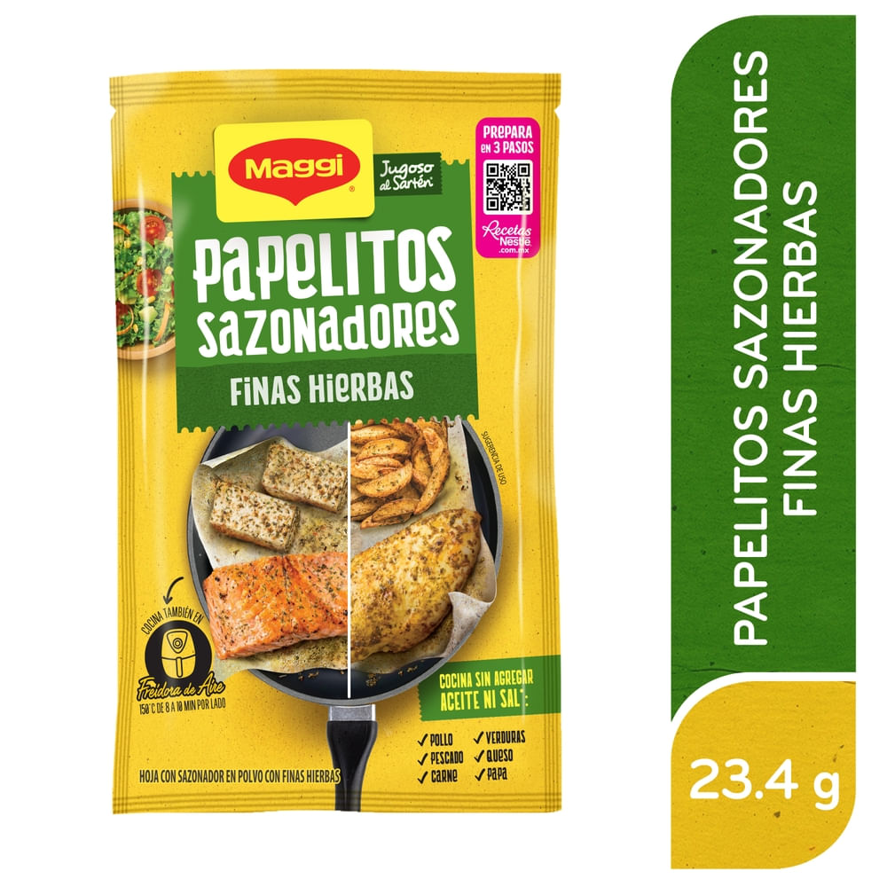 Papelitos Sazonadores Finas Hierbas Maggi