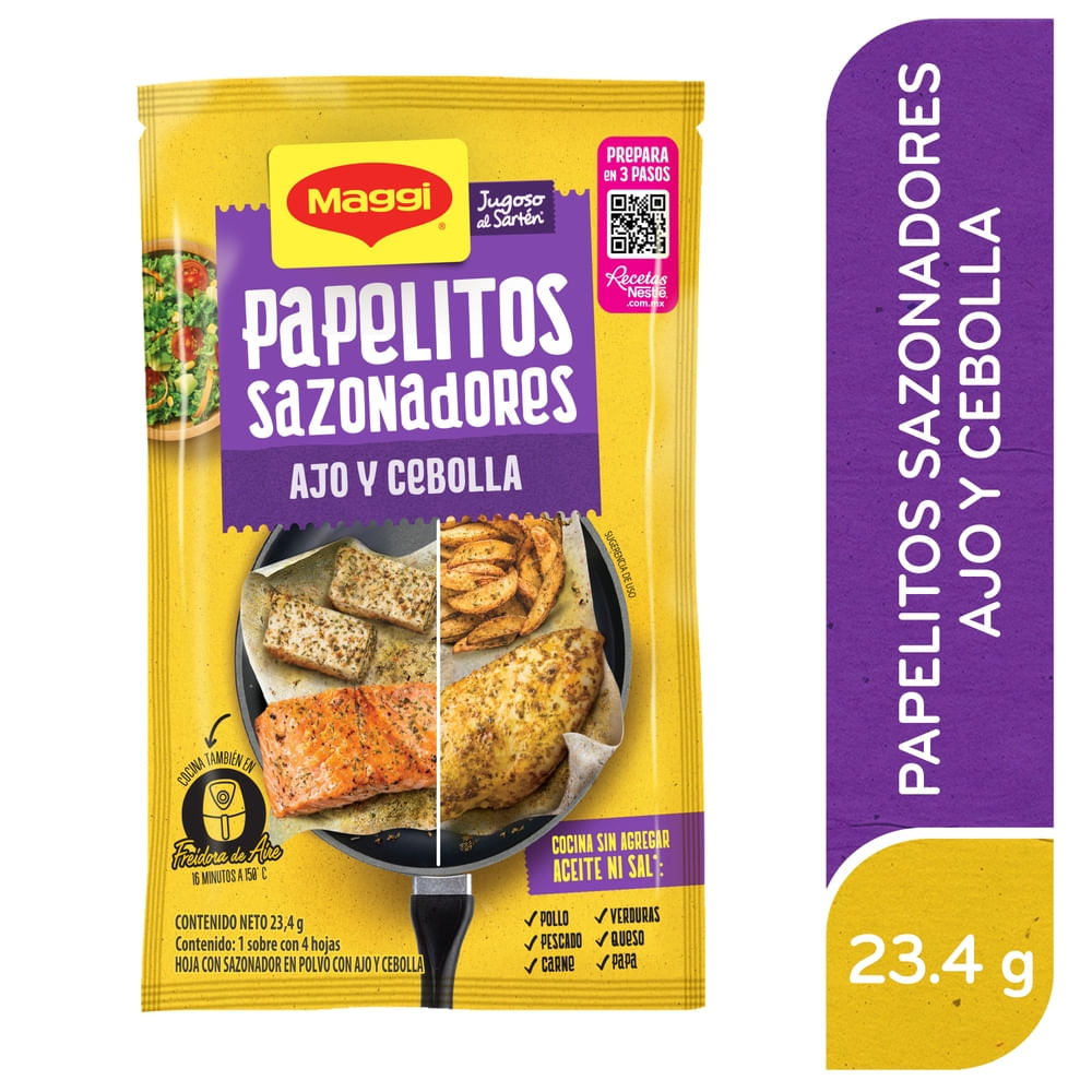 Papelitos Sazonadores Ajo Y Cebolla Maggi