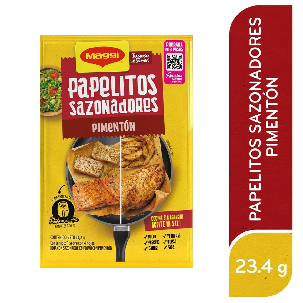 Papelitos Sazonadores Pimentón Maggi