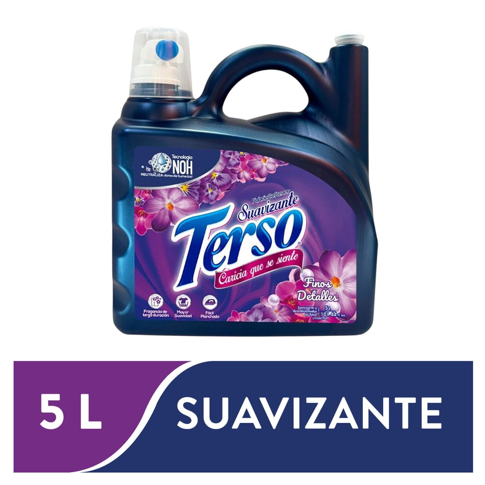 Suavizante líquido Terso finos detalles - 5 L