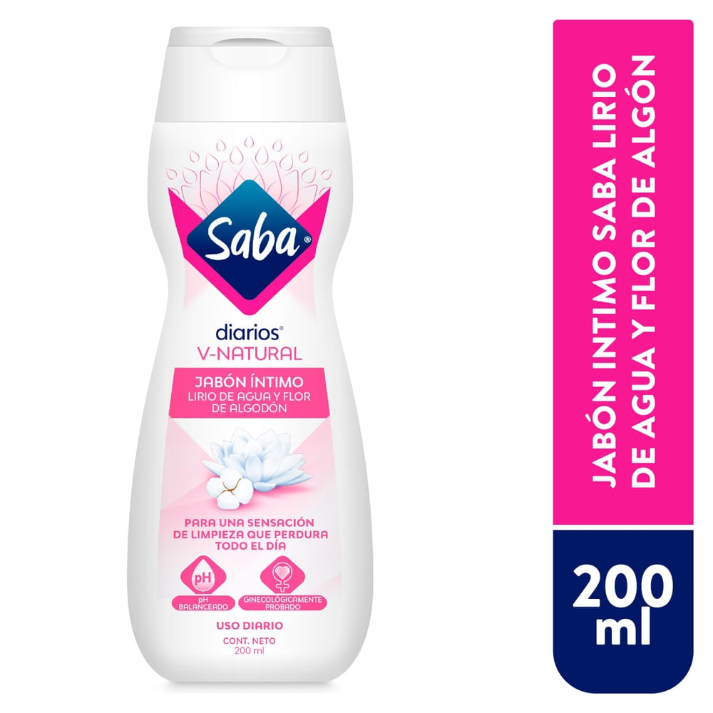 Jabón Íntimo V-Natural Saba