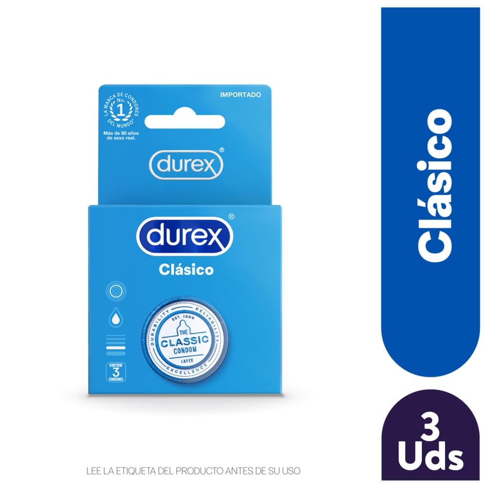Preservativo Clásico Durex