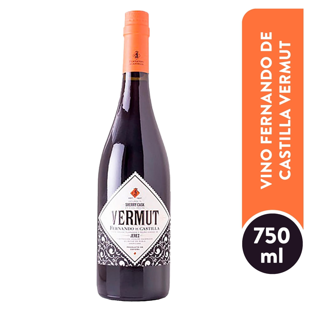 Vino Vermut Rojo Fer Cast 750 Ml