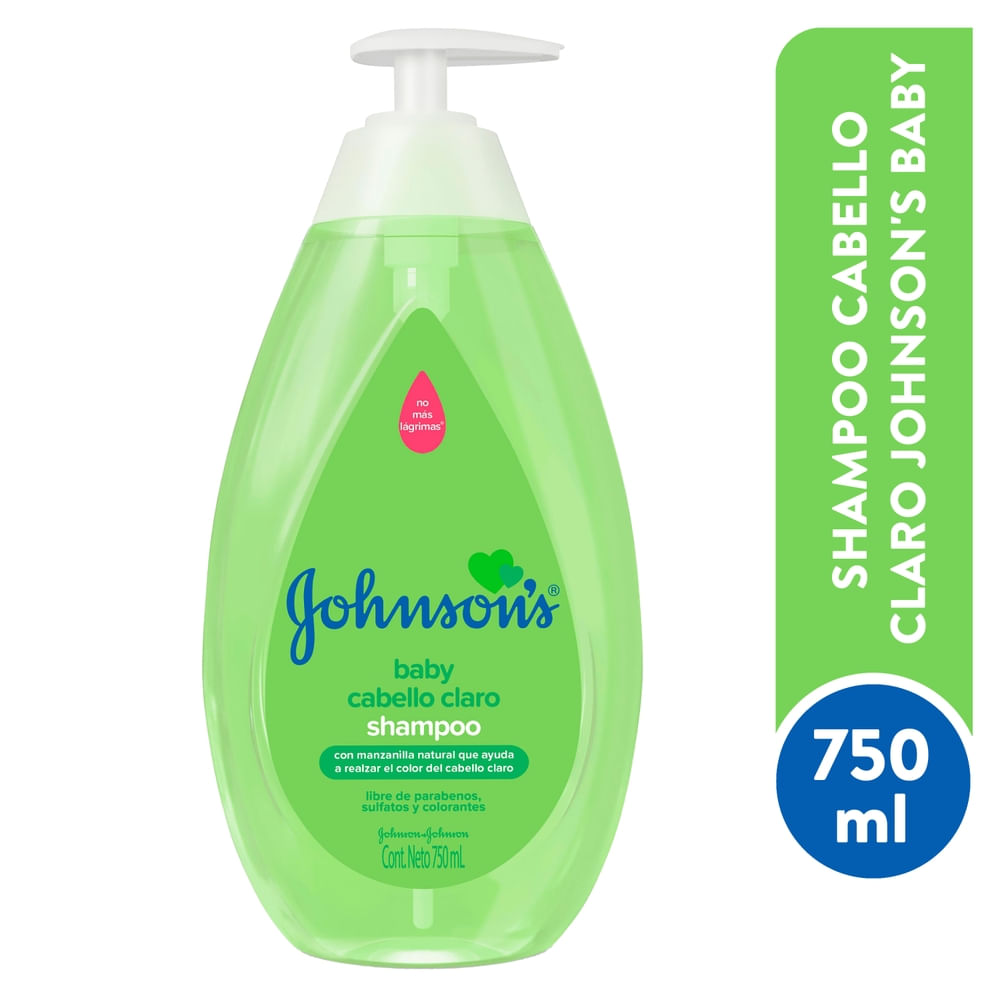 Shampoo Cabello Claro Johnsons Baby