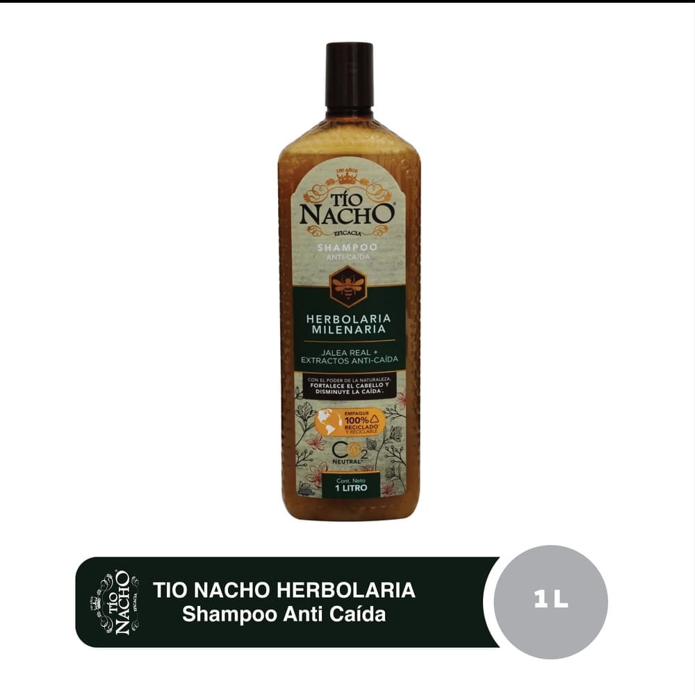 Shampoo Tío Nacho Anticaída Herbolaria - 1l