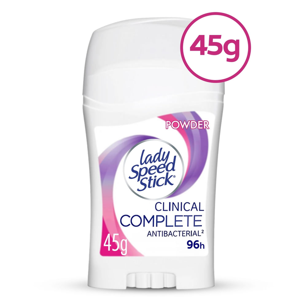 Desodorante Mujer Clinical Powder Lady Speed Stick Barra
