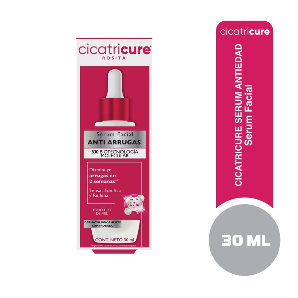 Sérum Facial Cicatricure Antiarrugas – 30 ml