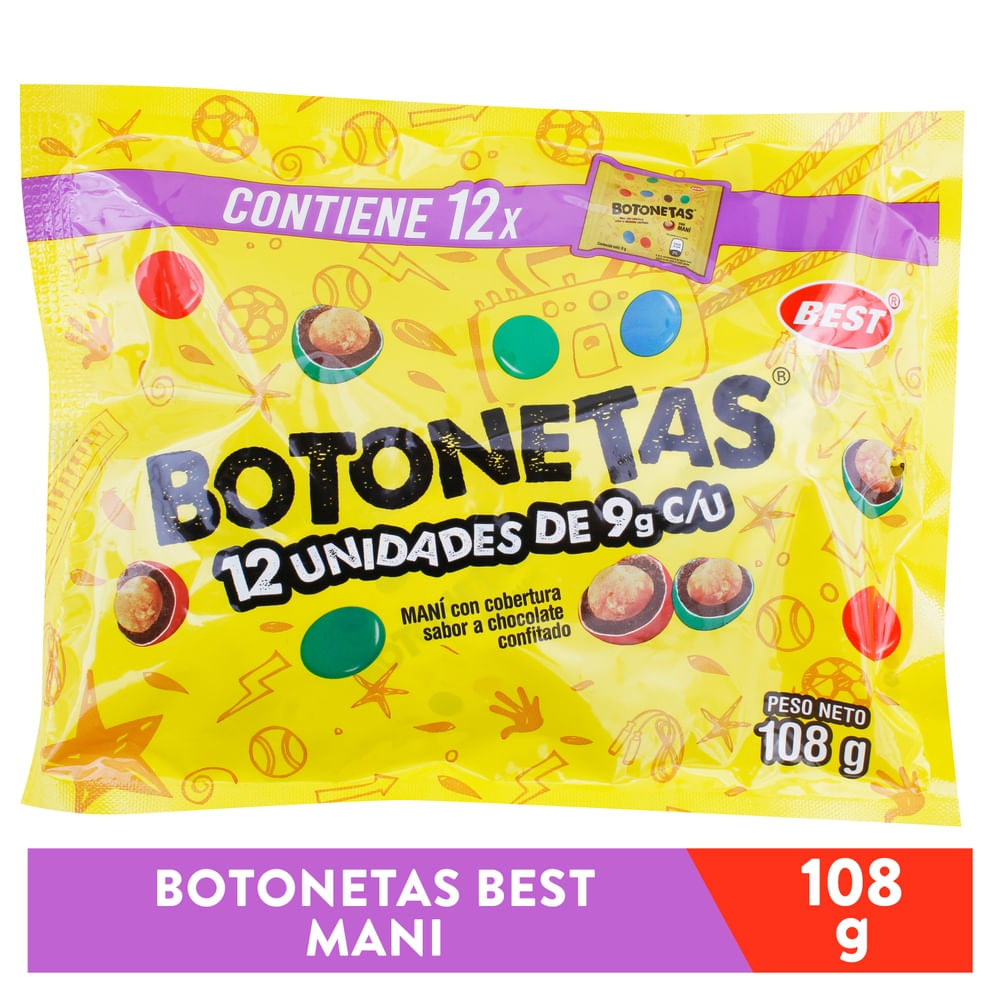 Botonetas Mani 12 Ea