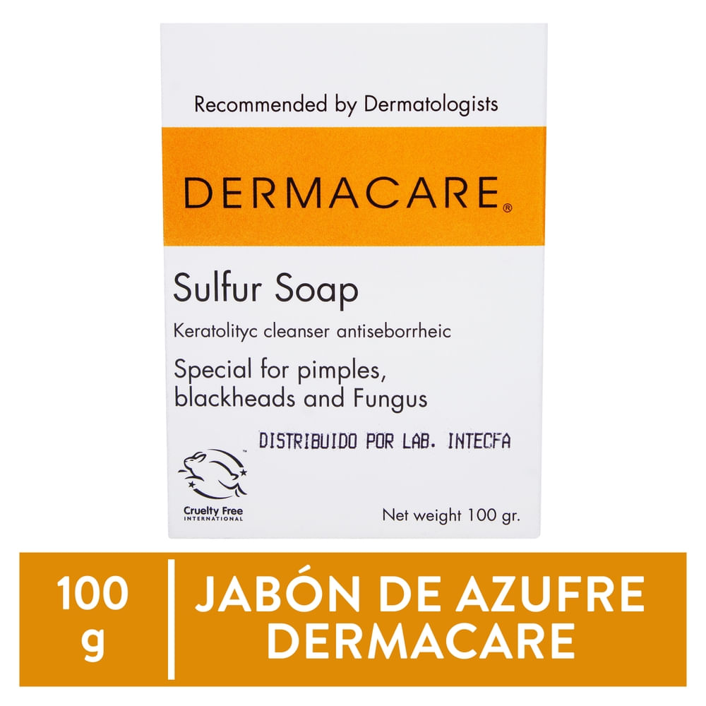 Dermatología Intecfa Jabon Azufre Intecfa 100 g