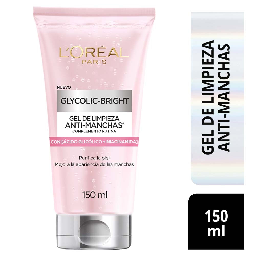Gel Limpiador Glyco Bringht Antimanchas Loreal