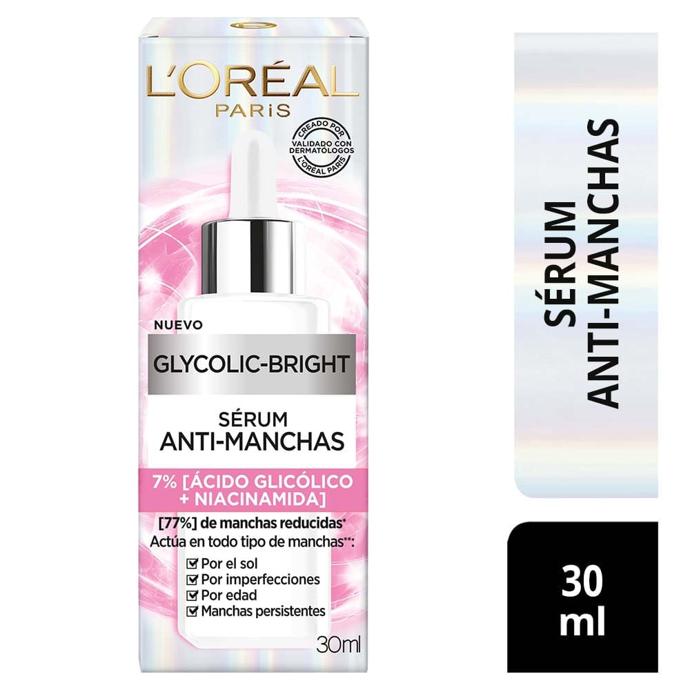 Serum Facial Glyco Bringht Antimanchas Loreal