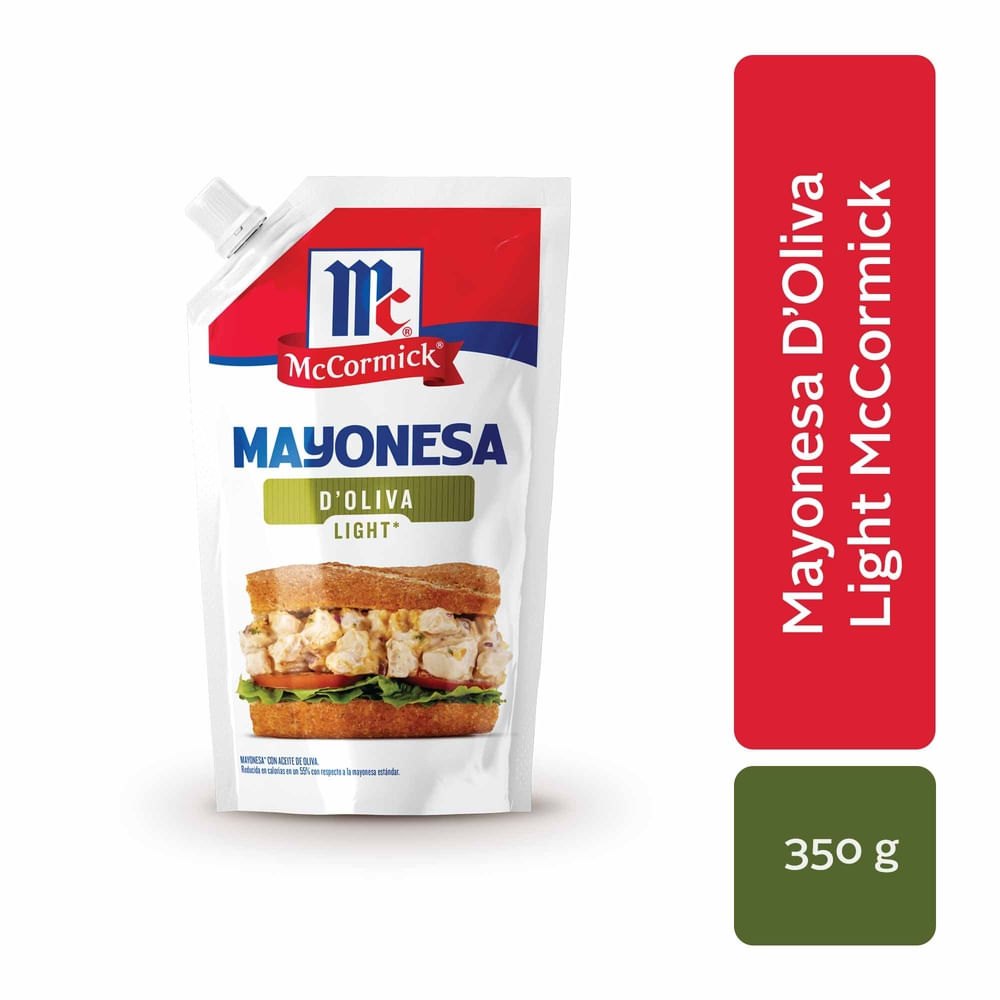 Mayonesa McCormick D'Oliva Light - 350 g