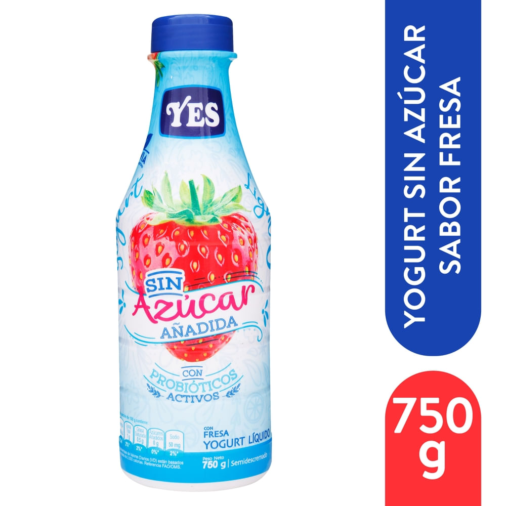 Yogurt Líquido Fresa Light Yes