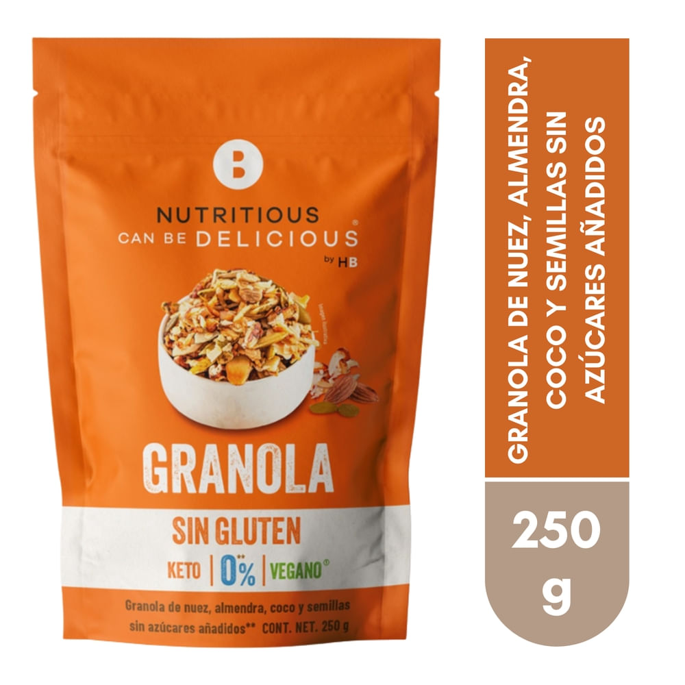 Granola Nutritious Can Be Delicious Coco Semilla 250 g