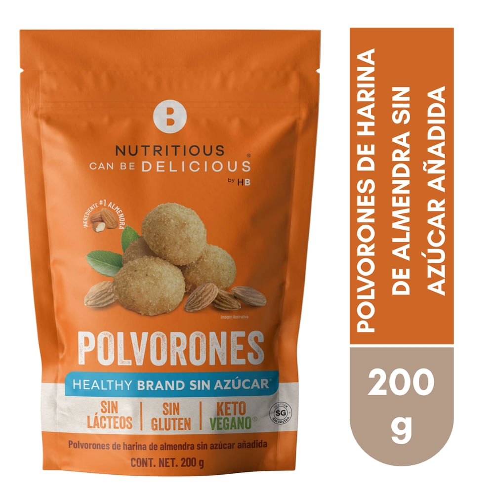 Galletas Nutritious Can Be Delicious Polvorones 200 g