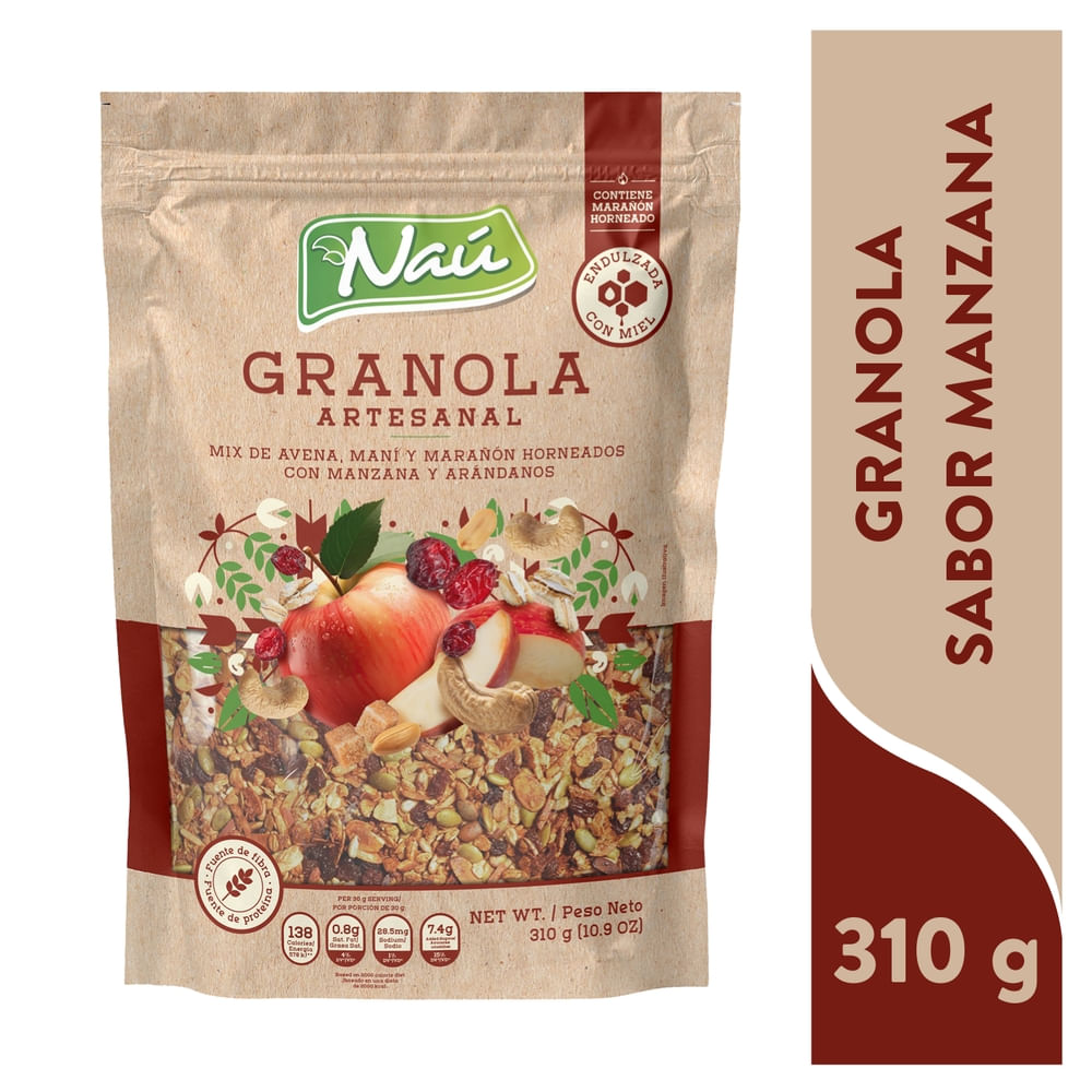 Granola Manzana Nau 310g