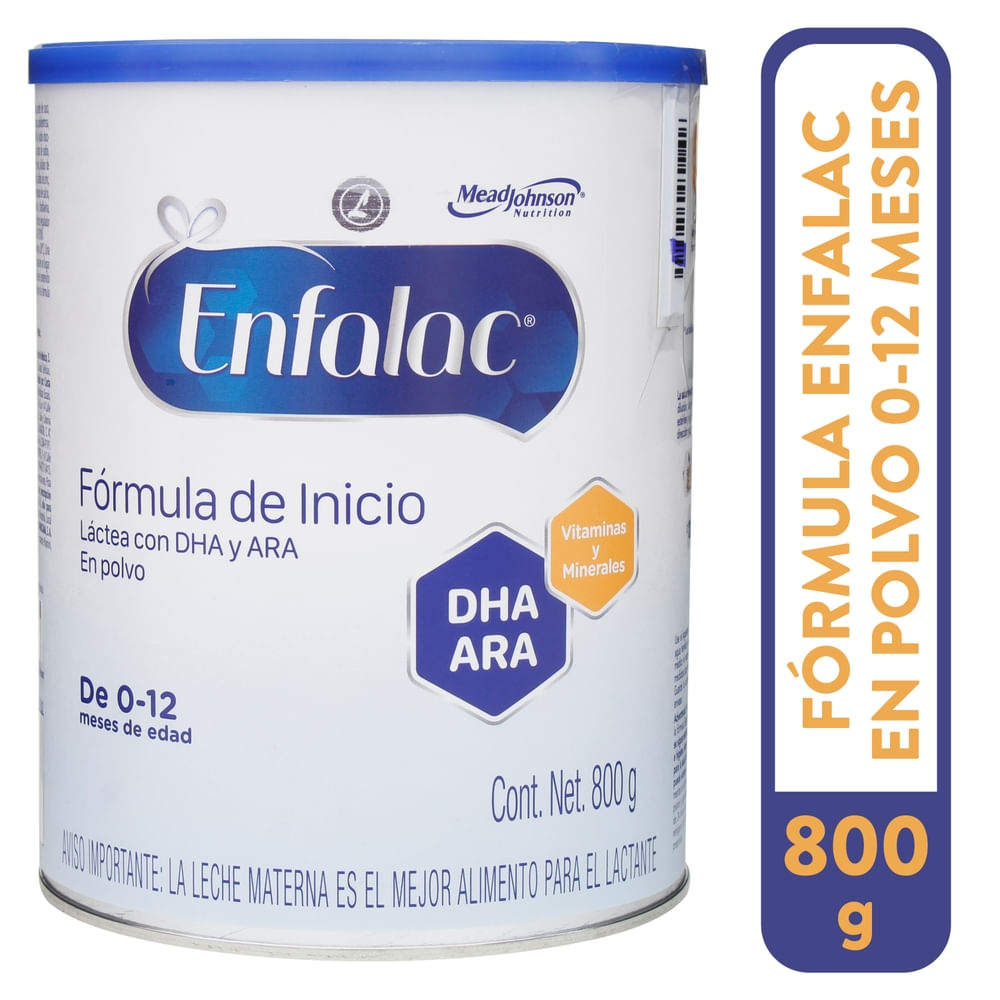 Fórmula para bebé Enfalac lata - 800 g