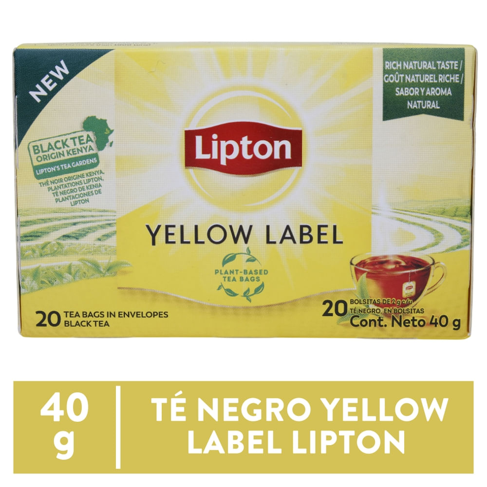 Té Yellow Label Lipton