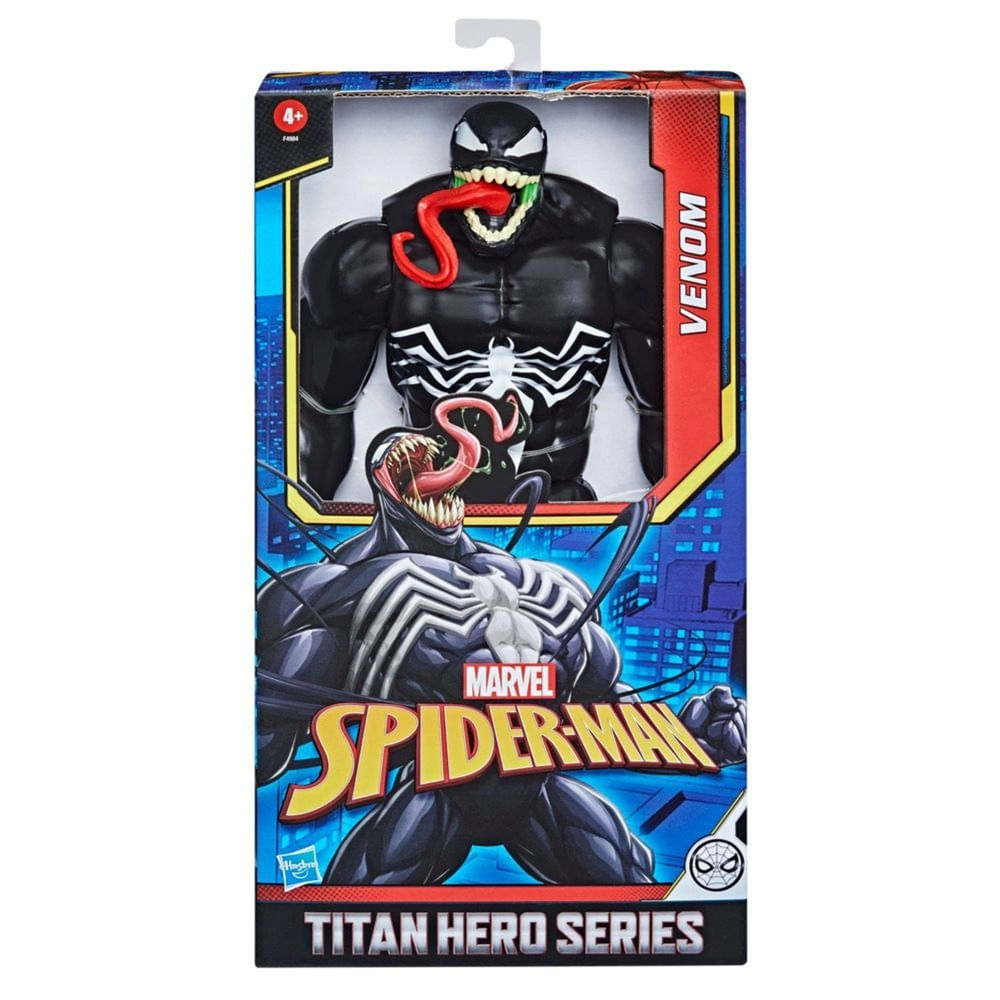 Figura de acción Marvel venom titan hero series