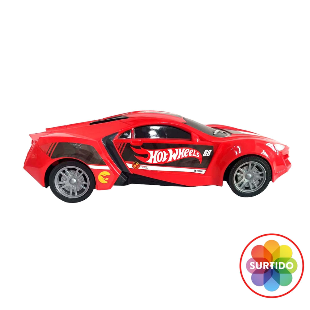 Vehiculo Hot Wheels Frición speed motor - 42 cm