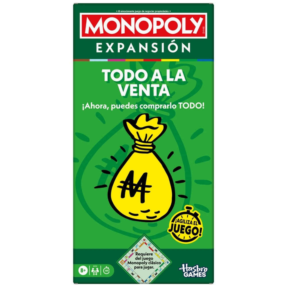 Juego Hasbro Games Monopoly buy everything