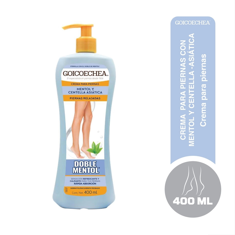 Crema Corporal Mentol Y Centella Asiática Goicoechea