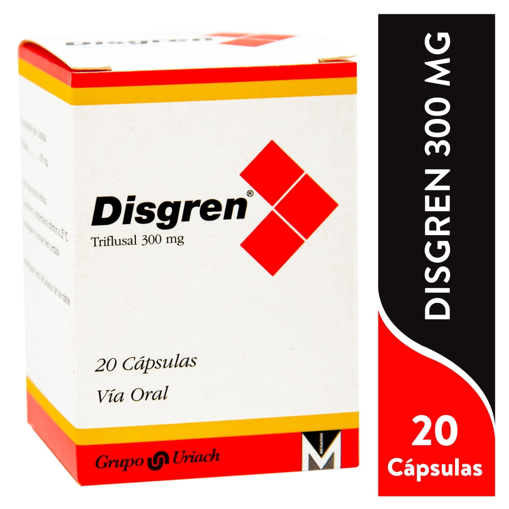 Disgren Menarin 300 Mg 20 Capsulas