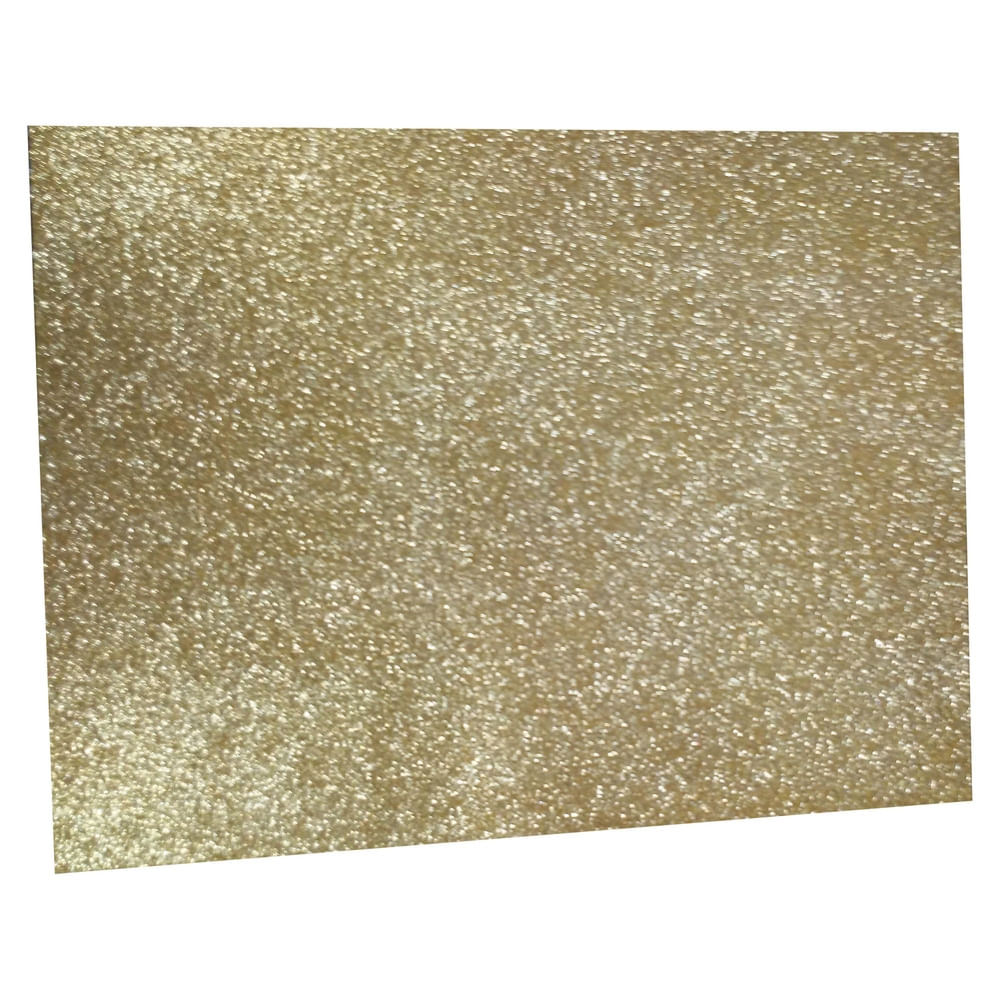 Foamy Continental con diamantina oro