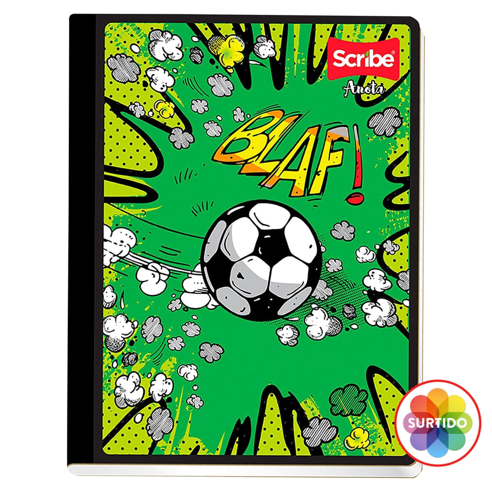 Cuaderno Scribe anota grapado surtido - 100 hojas