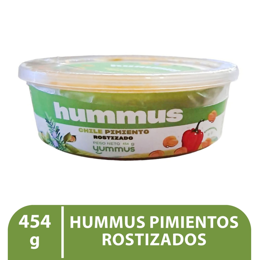 Dip Hummus Pimientos Rostizados