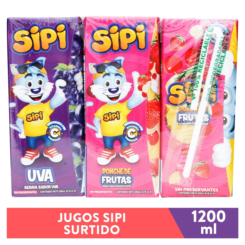 Sipi Surtido 6 Pack Tetra