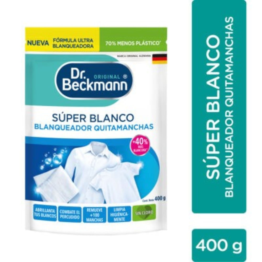 Blanqueador en polvo Dr Beckmann super blanco - 80 g