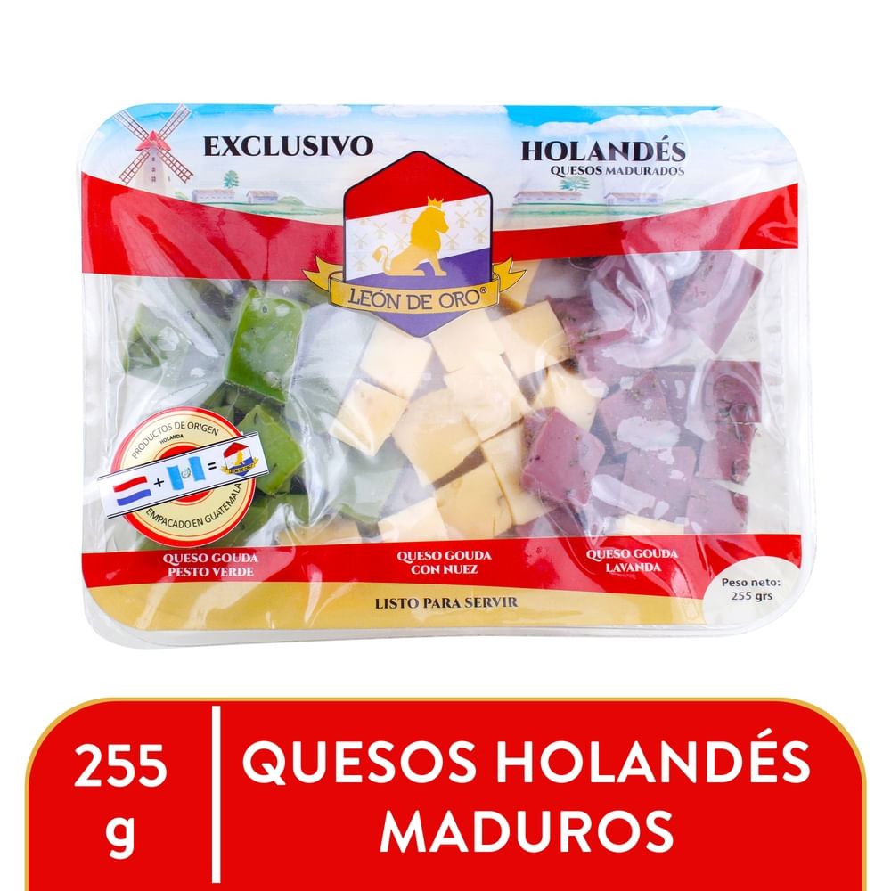 Plato Exclusivo Holandes Leon De Oro 9oz