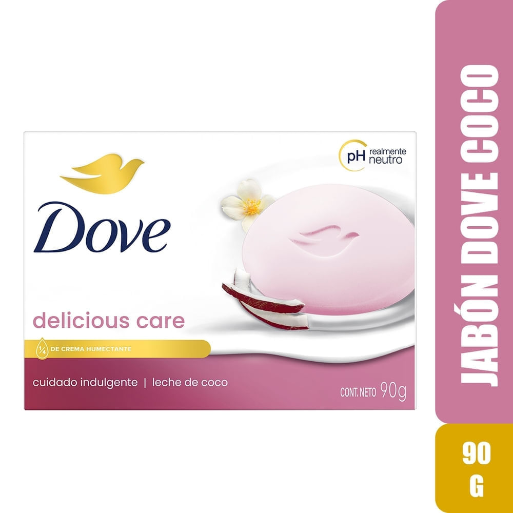 Jabón Dove Leche de Coco - 90 g