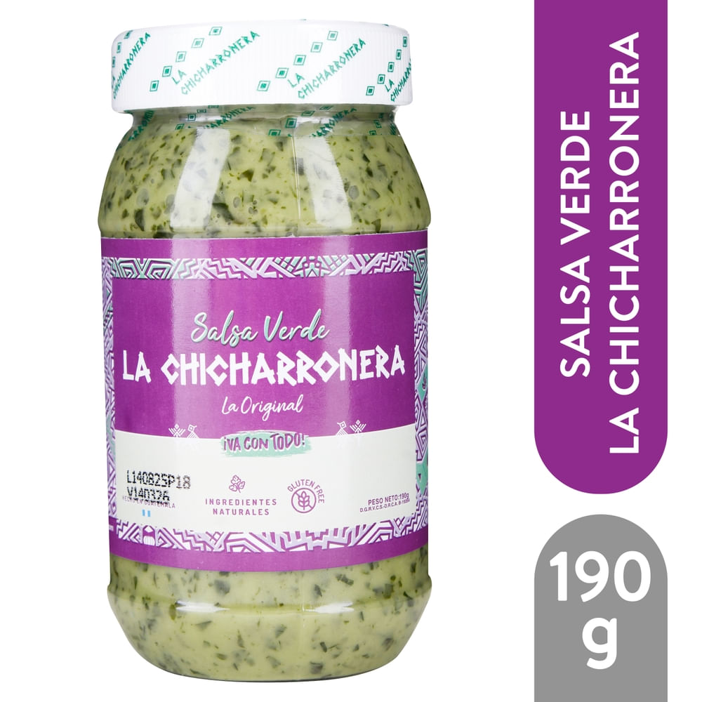 Salsa La Chicharrónera Verde - 190 g