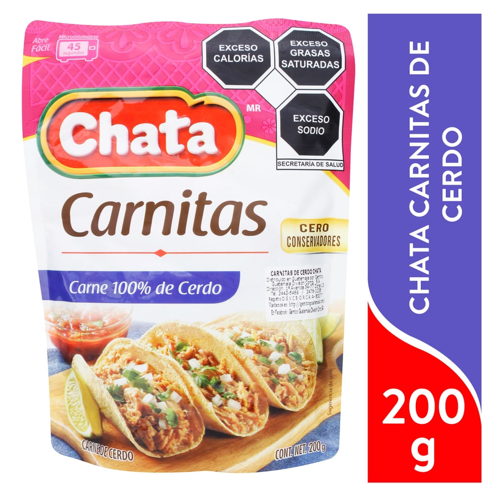 Carnitas Cerdo Chata