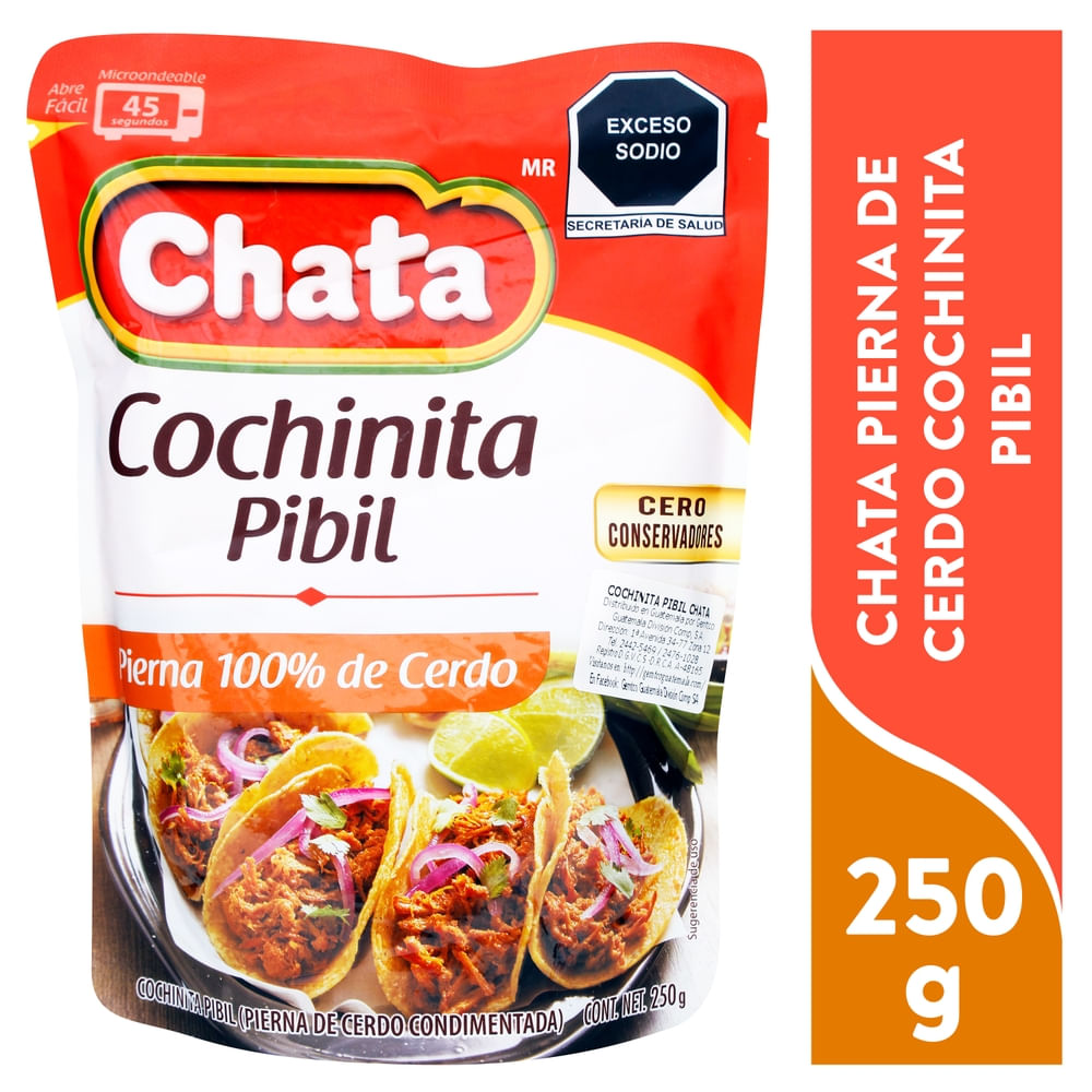 Carne De Cerdo Chata Cochinita Pibil - 250 g