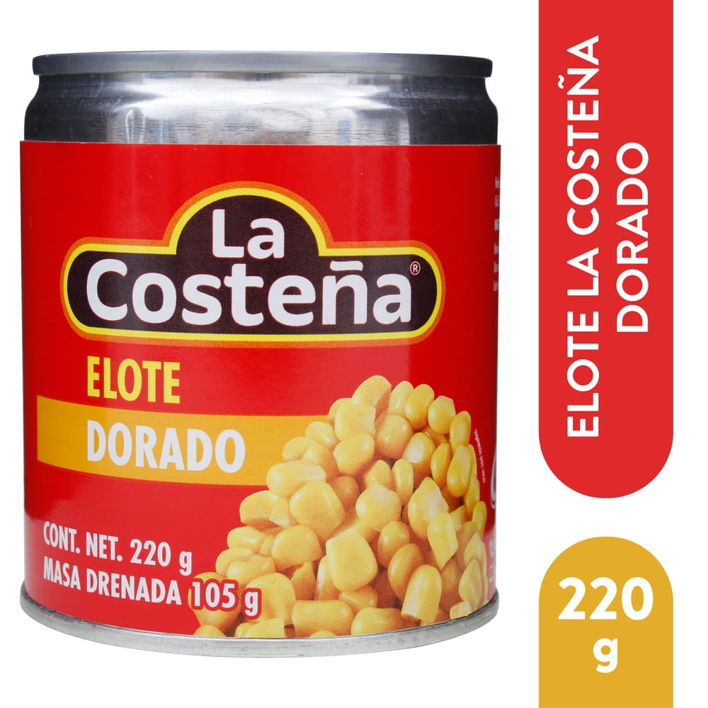 Elote La Costeña dorado - 220 g