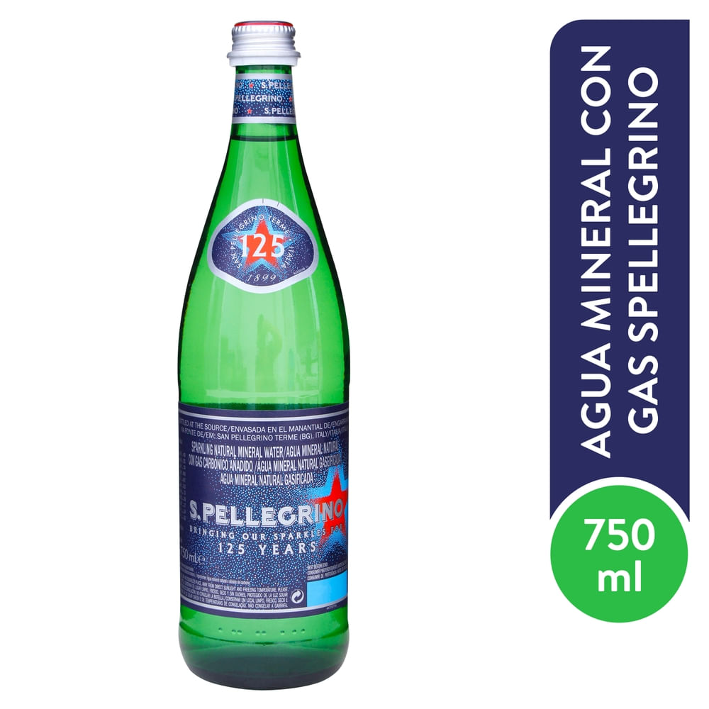 Agua Mineral San Pellegrino Vidrio