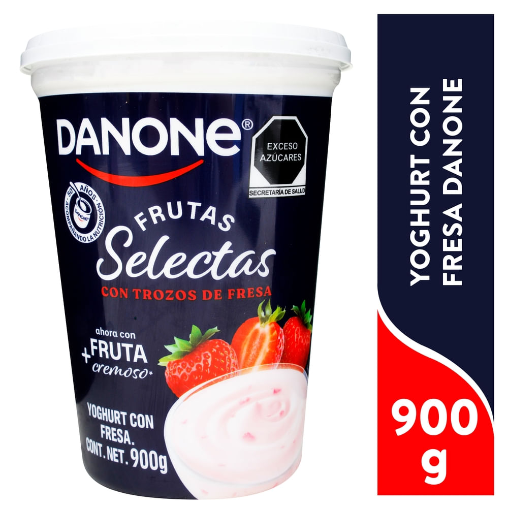 Yogurt Con Trozos Fresa Danone