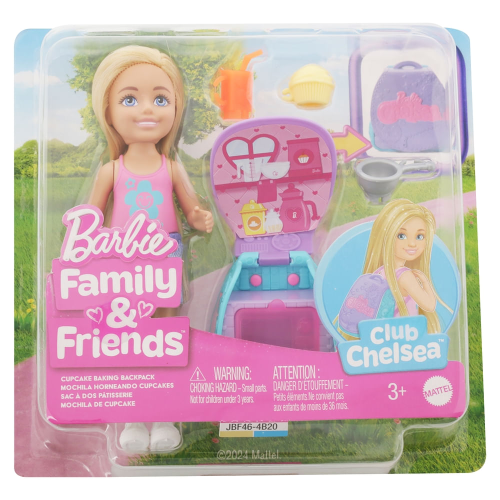 Barbie Chelsea mochila sorpresa ositos