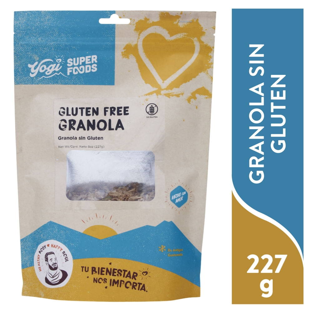 Granola Yogui sin gluten superfoods - 227 g
