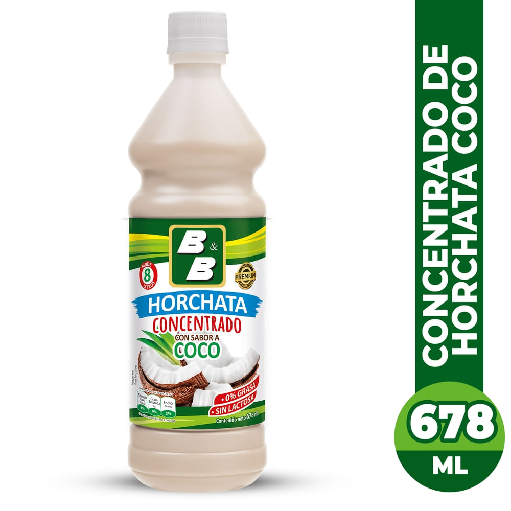 Concentrado B&B Horchata Coco - 678 g