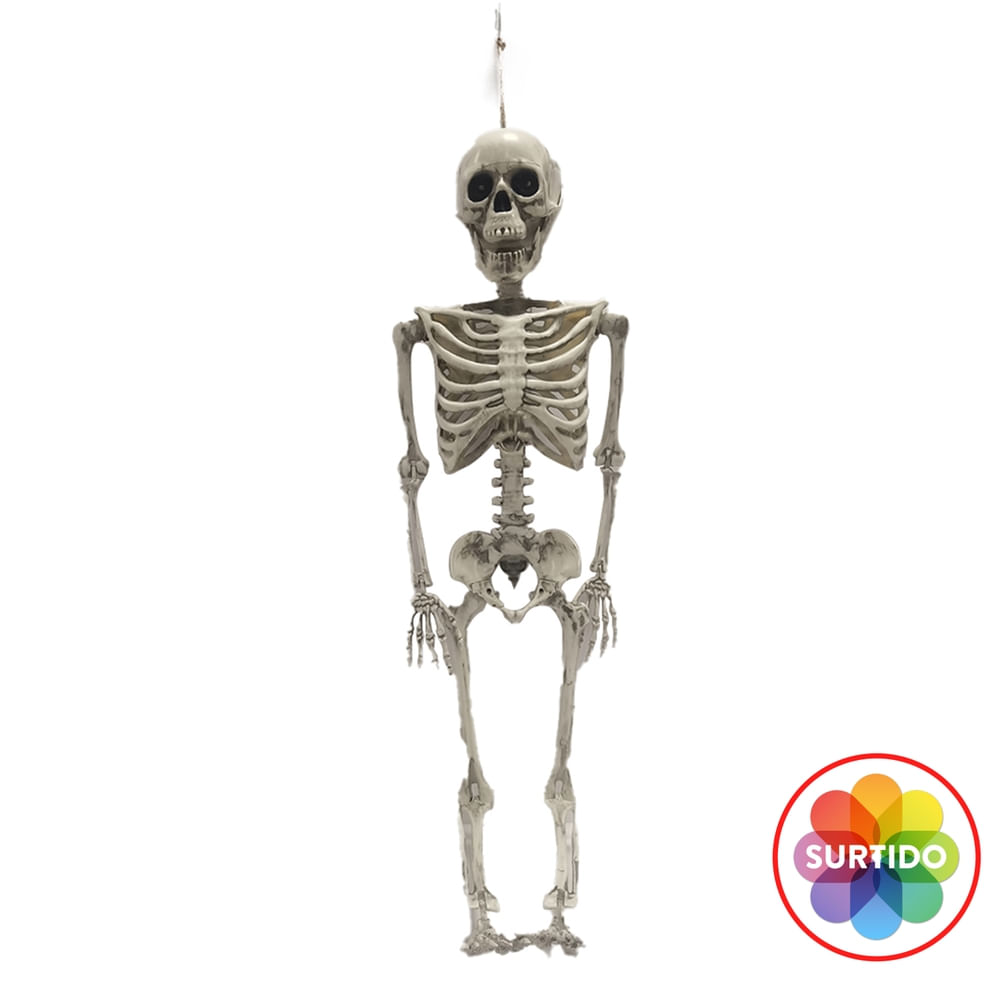 Esqueleto Holiday Time decorativo Halloween - 91 cm