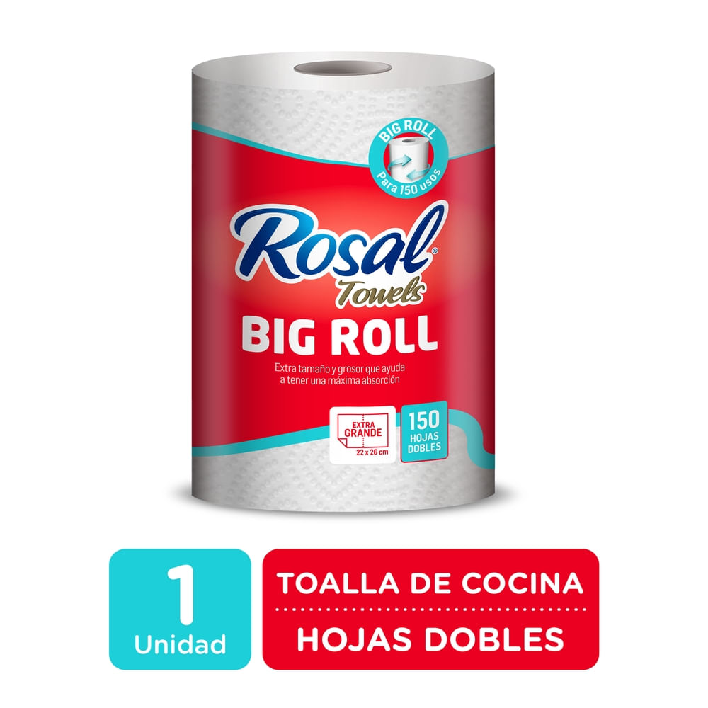 Toallas Rosal de Papel Premium - 150 hojas