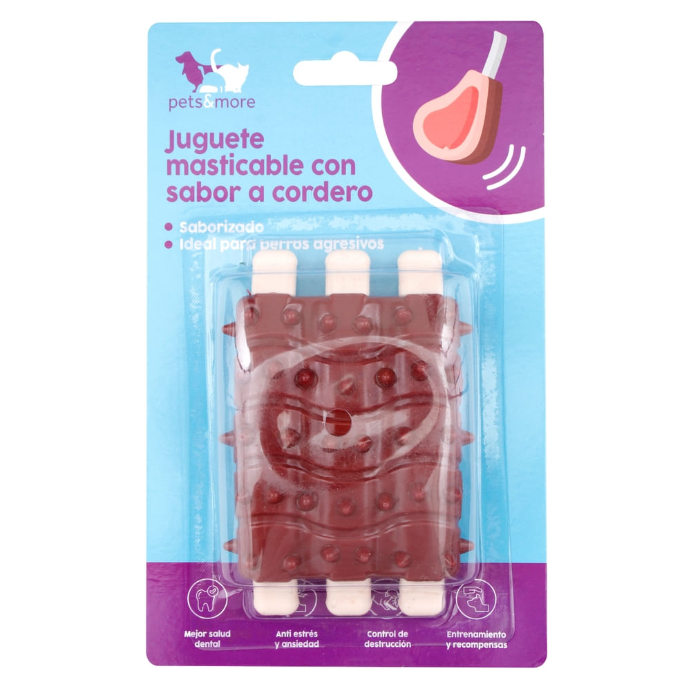 Juguete Masticable Pets & More Sabor a Cordero