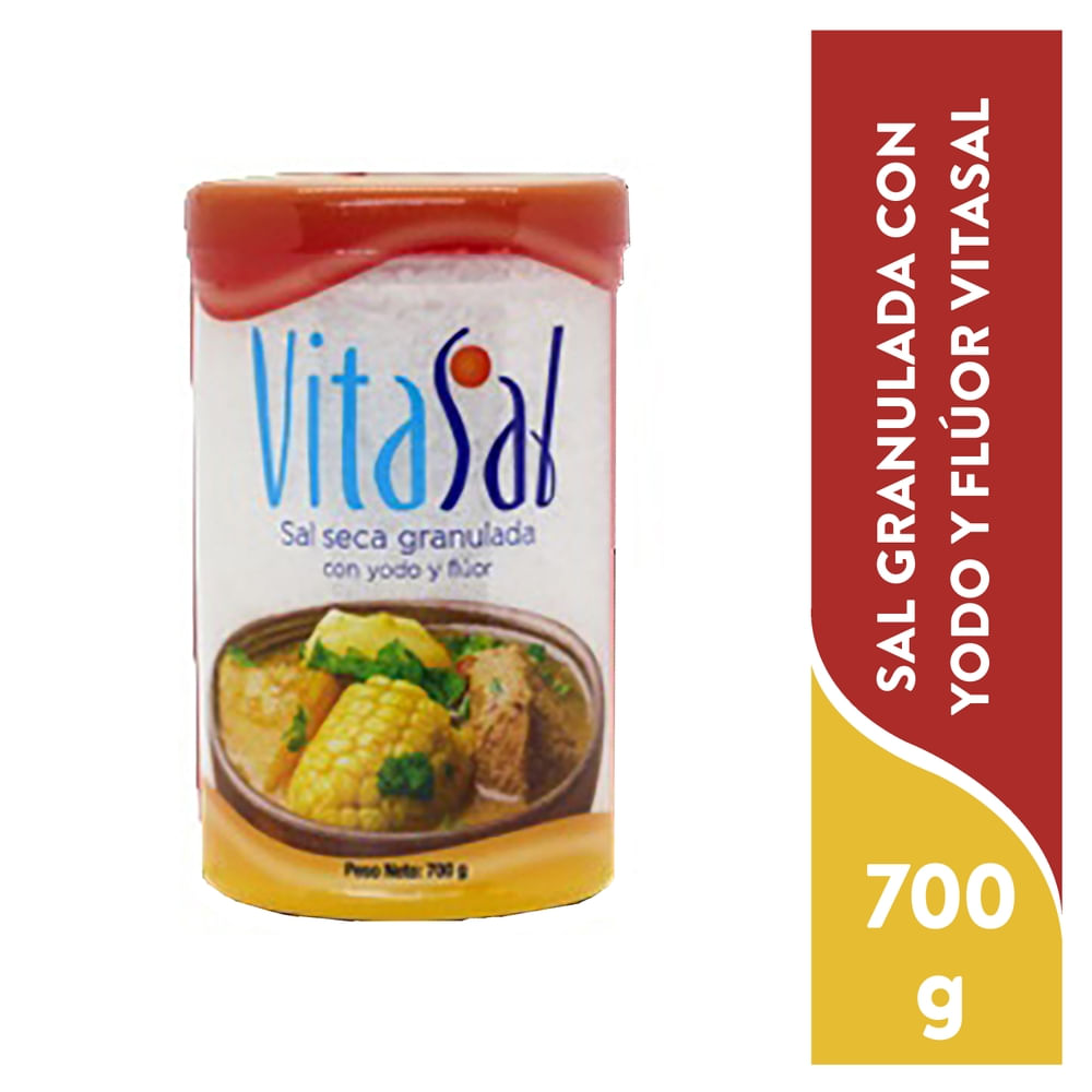 Sal Granul Con Yodoyfluor Vitasal 700g