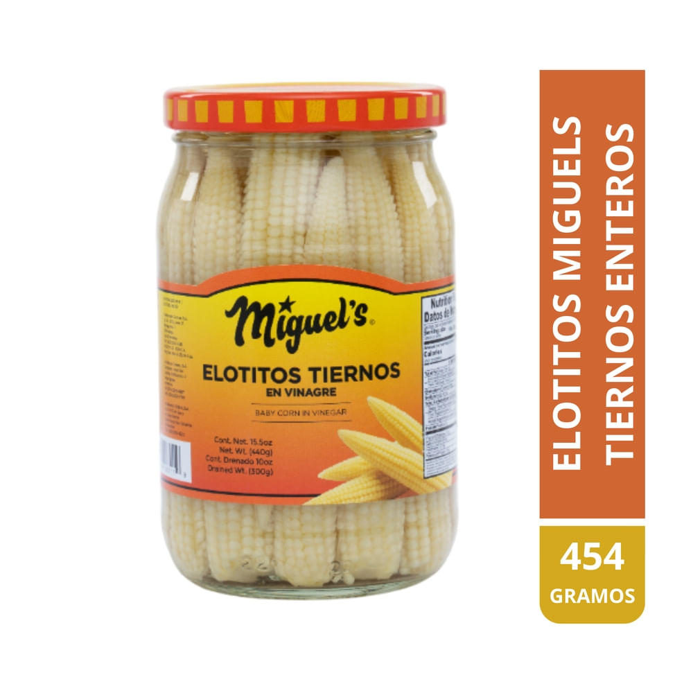 Elotitos Miguel's Tiernos Enteros - 454 g