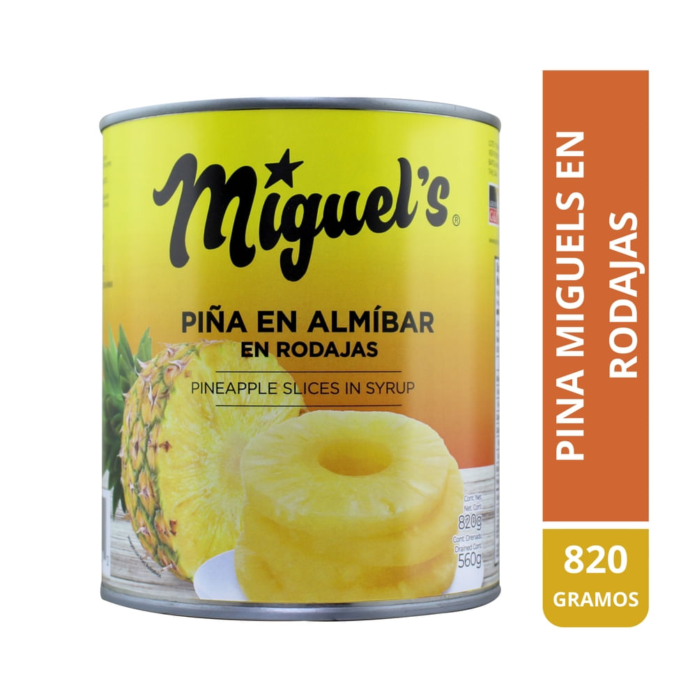 Piña Almíbar Rodajas Miguels